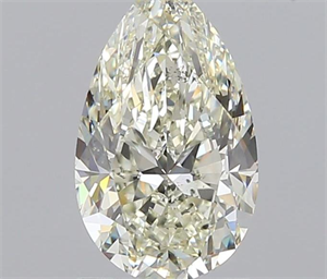 1.70 Carats, Pear K Color, VS2 Clarity and Certified by GIA