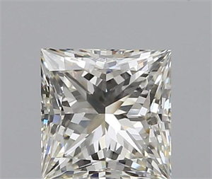 0.80 Carats, Princess K Color, VS1 Clarity and Certified by GIA