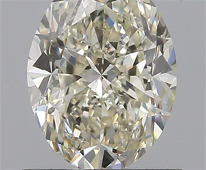 1.00 Carats, Oval K Color, IF Clarity and Certified by GIA