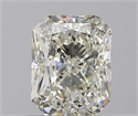 1.01 Carats, Radiant K Color, SI2 Clarity and Certified by GIA