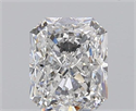0.70 Carats, Radiant F Color, SI2 Clarity and Certified by GIA