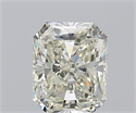 0.81 Carats, Radiant L Color, SI2 Clarity and Certified by GIA