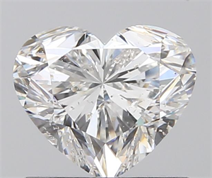 0.72 Carats, Heart F Color, SI2 Clarity and Certified by GIA