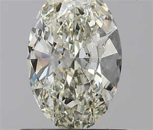 0.80 Carats, Oval L Color, VVS2 Clarity and Certified by GIA