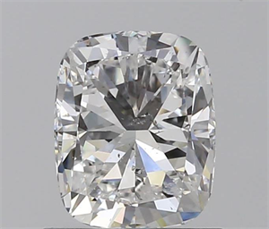 1.01 Carats, Cushion F Color, SI2 Clarity and Certified by GIA