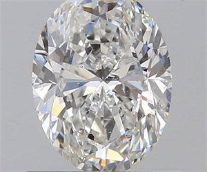 0.90 Carats, Oval D Color, SI2 Clarity and Certified by GIA