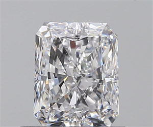 0.70 Carats, Radiant D Color, VS1 Clarity and Certified by GIA