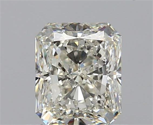 0.72 Carats, Radiant K Color, SI1 Clarity and Certified by GIA
