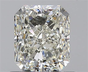 0.80 Carats, Radiant K Color, SI2 Clarity and Certified by GIA