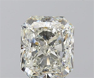 0.81 Carats, Radiant K Color, SI2 Clarity and Certified by GIA