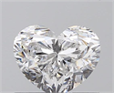 0.70 Carats, Heart E Color, SI2 Clarity and Certified by GIA