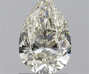 1.00 Carats, Pear L Color, SI1 Clarity and Certified by GIA