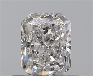 0.51 Carats, Radiant H Color, SI2 Clarity and Certified by GIA