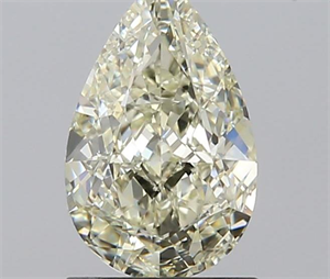 1.61 Carats, Pear N Color, VS1 Clarity and Certified by GIA