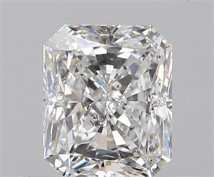 Picture of 0.50 Carats, Radiant F Color, SI2 Clarity and Certified by GIA