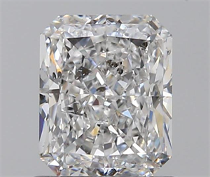 1.01 Carats, Radiant E Color, SI2 Clarity and Certified by GIA