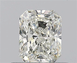 Picture of 0.50 Carats, Radiant J Color, SI1 Clarity and Certified by GIA