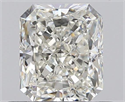 0.61 Carats, Radiant J Color, VS2 Clarity and Certified by GIA