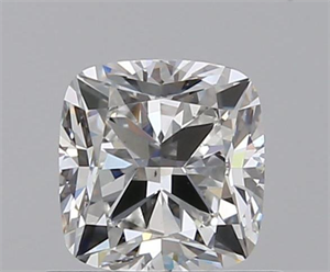 0.80 Carats, Cushion G Color, SI1 Clarity and Certified by GIA