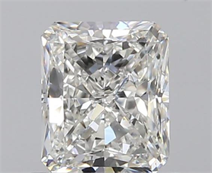 0.80 Carats, Radiant G Color, VS2 Clarity and Certified by GIA