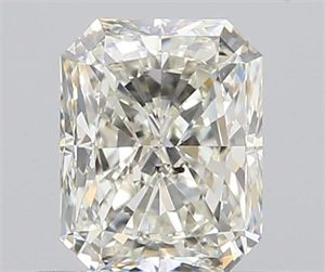 0.70 Carats, Radiant J Color, SI2 Clarity and Certified by GIA