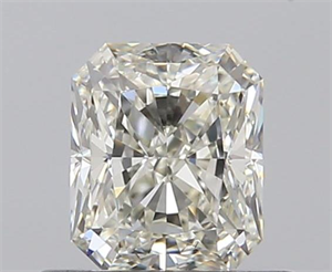 0.60 Carats, Radiant K Color, VS2 Clarity and Certified by GIA