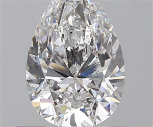 Picture of 0.70 Carats, Pear D Color, SI1 Clarity and Certified by GIA