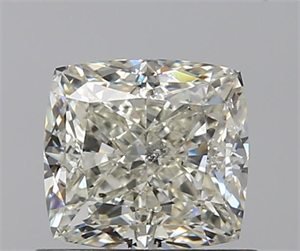 Picture of 0.92 Carats, Cushion K Color, SI2 Clarity and Certified by GIA