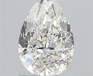 1.30 Carats, Pear H Color, SI2 Clarity and Certified by GIA