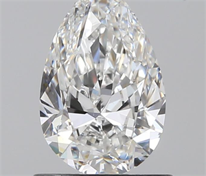 0.90 Carats, Pear F Color, VS2 Clarity and Certified by GIA