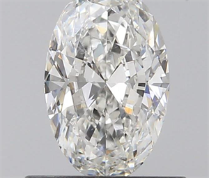 0.60 Carats, Oval G Color, SI2 Clarity and Certified by GIA