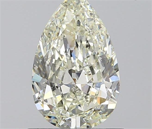 0.84 Carats, Pear L Color, SI1 Clarity and Certified by GIA