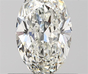 0.60 Carats, Oval I Color, SI2 Clarity and Certified by GIA