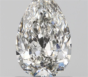 1.00 Carats, Pear G Color, SI1 Clarity and Certified by GIA