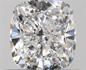 0.61 Carats, Cushion D Color, VS1 Clarity and Certified by GIA