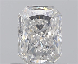 0.50 Carats, Radiant F Color, VS2 Clarity and Certified by GIA