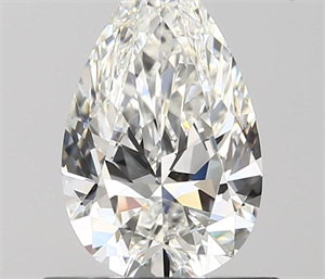 0.70 Carats, Pear G Color, VS2 Clarity and Certified by GIA