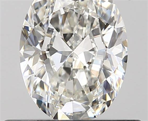 0.60 Carats, Oval G Color, SI1 Clarity and Certified by GIA