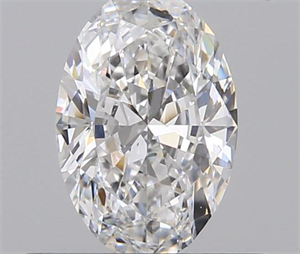 0.50 Carats, Oval D Color, VS1 Clarity and Certified by GIA