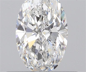 0.50 Carats, Oval E Color, VVS1 Clarity and Certified by GIA