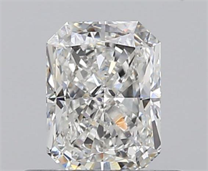 0.50 Carats, Radiant F Color, VS1 Clarity and Certified by GIA