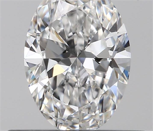 0.51 Carats, Oval D Color, VS1 Clarity and Certified by GIA