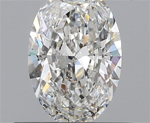 0.50 Carats, Oval G Color, VS1 Clarity and Certified by GIA