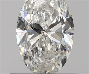 0.61 Carats, Oval G Color, SI2 Clarity and Certified by GIA