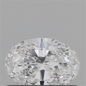 Lab Created Diamond 0.32 Carats, Oval with  Cut, D Color, VS1 Clarity and Certified by IGI
