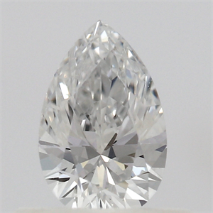 Lab Created Diamond 0.40 Carats, Pear with  Cut, E Color, VS1 Clarity and Certified by IGI