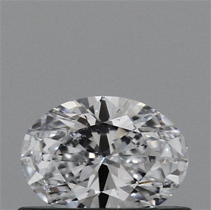 Lab Created Diamond 0.31 Carats, Oval with  Cut, E Color, VS2 Clarity and Certified by IGI