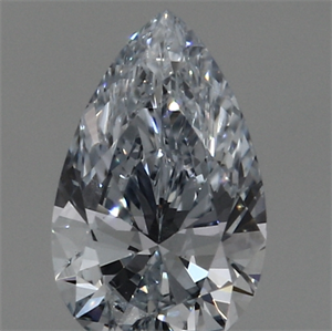 Lab Created Diamond 0.40 Carats, Pear with  Cut, I Color, VVS2 Clarity and Certified by IGI