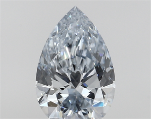 Lab Created Diamond 0.43 Carats, Pear with  Cut, J Color, VVS1 Clarity and Certified by IGI