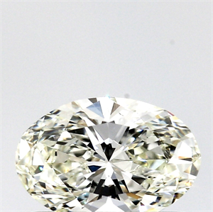 Lab Created Diamond 0.40 Carats, Oval with  Cut, I Color, VS1 Clarity and Certified by IGI